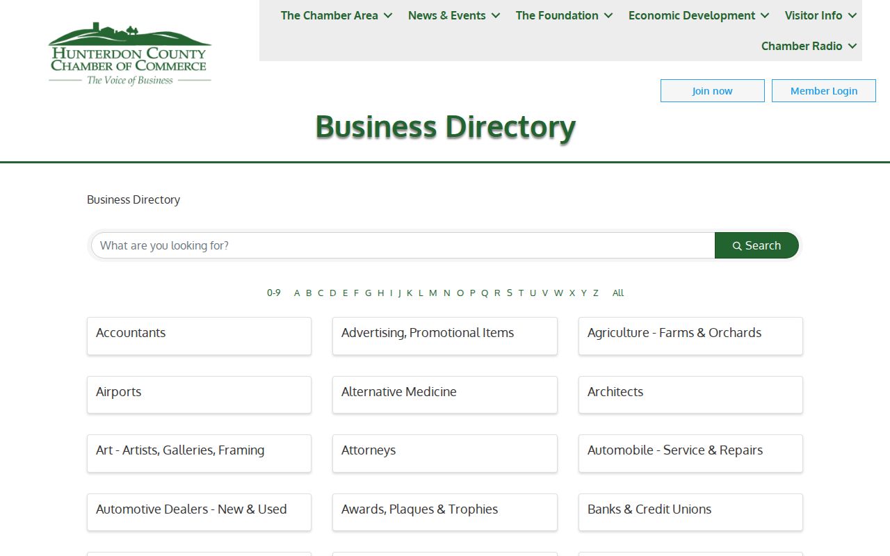 Raritan Township neighbors community discovery options in the Hunterdon County Chamber directory